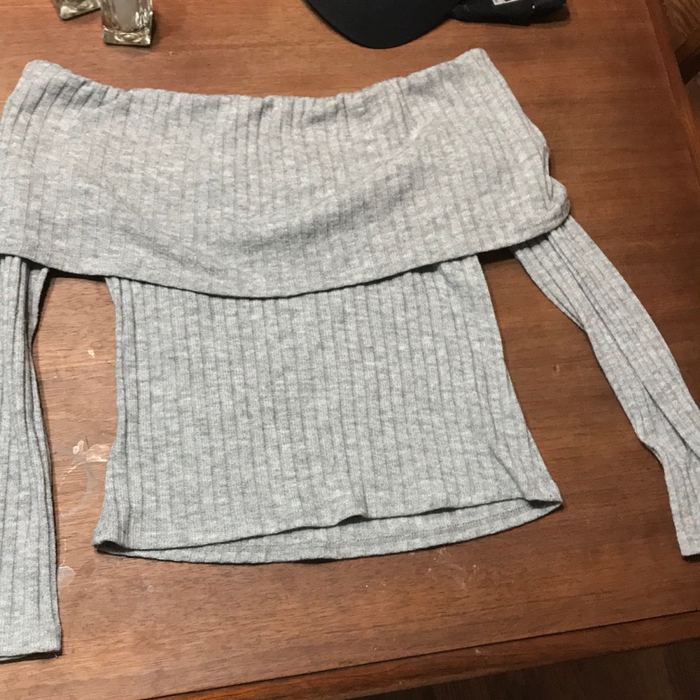 off the shoulder shirt